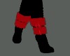 Black Boots Red Fur