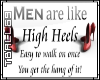 Men are like...Sticker