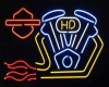 #HD#Harley Neon Steamer