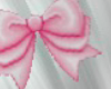 pixelated bow hairpin!