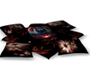 Cupid Pillows Red
