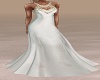 white sheer gold trim
