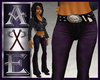 X Purple Jeans w/ Boots