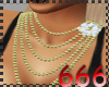 (666) diamond gold