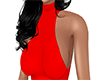 $S$ Red Cute Dress
