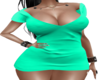 Green Busty Dress