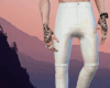 D! Skinny White Jeans