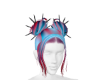 red to blue hair 2