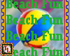 beach fun stamp