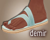 [D] Summer blue sandal