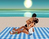 Kiss My Baby On Beach