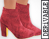 ! Suede Booties