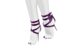 Belt heels purple