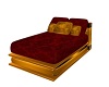 Cuddle Lounge Gold N Red