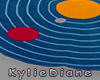 Boys Round Rug