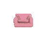 Pink sm sofa/rose pillow