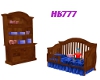 HB777 Baby Boy Crib Set