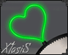 Heart Headband_green