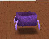 purple floating cushion