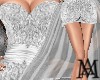*Lace&Silk Dress/Silver
