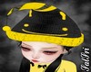 Bumble Bee Nightcap/Hat
