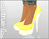 tr™ Simple Heels} Yellow
