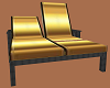 Double Chaise N Gold