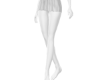 White Mini Skirt P RLS