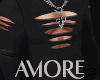 Amore Sexy Ripped Shirt
