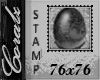 Black Egg Stamp 76x76