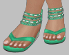 Sandals Green C#D
