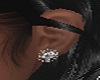 Slver earrings stonestar