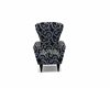 (c) Black Swirl Chair