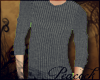 -P- Knit Grey Sweater! M