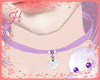 |H| Heart Necklace Lilac