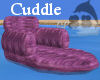 Purple cuddle lounger