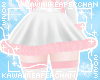 K| Fur Trim Skirt Sakura