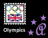 UK Olympics Stamp
