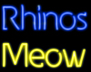 Rhinos Meow
