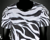 Zebra Print Shirt | M