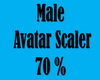 Male Avatar Scaler 70%