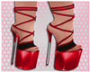 Elfi*Red/black Heels
