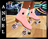 A~Pink Poodle Skates