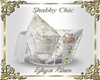 shabbychic basket pillow