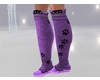 Sneaker/Socks/Purple