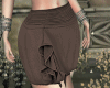 MxU-Draped Brown skirt