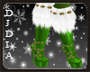 Green Santa Shoes