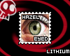 Hazel Eyed Sticker