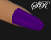Nails Purple Shine