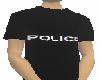 Black Police Shirt